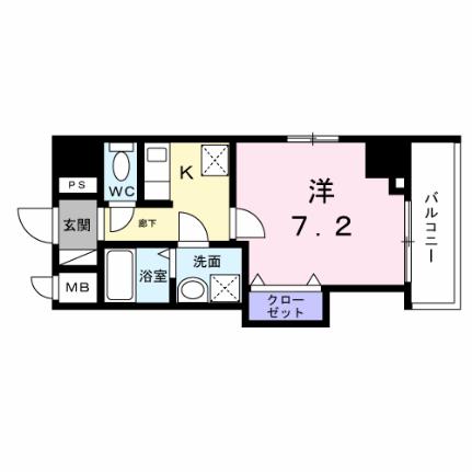 シエロ西竹の塚 401｜東京都足立区西竹の塚２丁目(賃貸マンション1K・4階・26.72㎡)の写真 その2