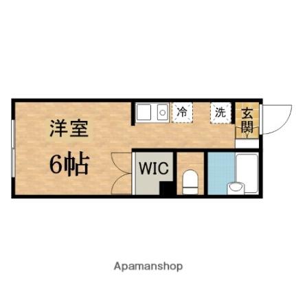 ＷＩＮＧＳ　Ｕ 105 ｜ 東京都八王子市東中野（賃貸アパート1R・1階・21.73㎡） その2