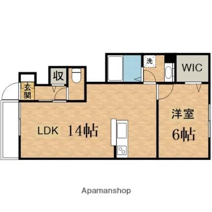 シェーンハイトバルト 102｜東京都八王子市東中野(賃貸アパート1LDK・1階・48.73㎡)の写真 その2