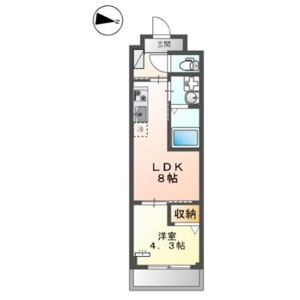 ＰＲＥＳＩ・ＭＡＲＵＴＯＭＯ（プレジ・マルトモ） 202｜東京都八王子市石川町(賃貸マンション1LDK・2階・31.35㎡)の写真 その2