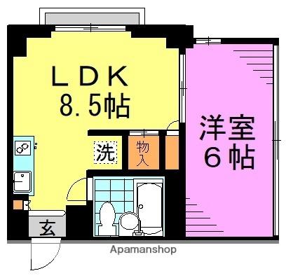 シーボニアマンション ｜東京都杉並区高円寺南５丁目(賃貸マンション1LDK・6階・30.00㎡)の写真 その2