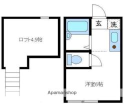 サン・クレール白鷺  ｜ 東京都中野区白鷺２丁目（賃貸アパート1R・2階・15.00㎡） その2