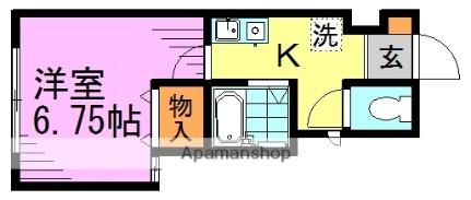 しらかし ｜東京都杉並区高円寺北４丁目(賃貸アパート1K・1階・22.56㎡)の写真 その2