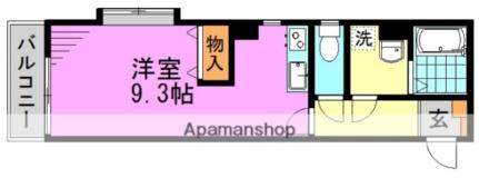 東京都杉並区和田３丁目（賃貸マンション1R・1階・24.26㎡） その2