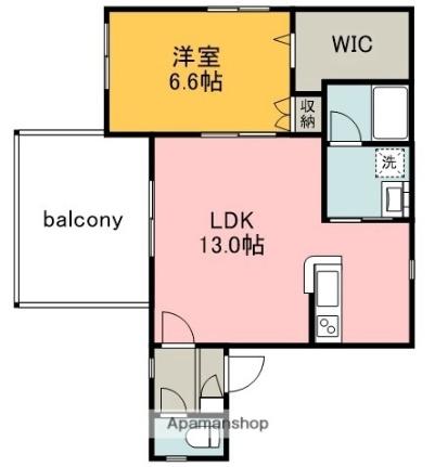 東京都杉並区上高井戸１丁目(賃貸マンション1LDK・3階・46.41㎡)の写真 その2