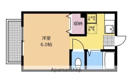 ソレジオＲ 102｜神奈川県相模原市中央区共和２丁目(賃貸アパート1R・1階・20.46㎡)の写真 その2