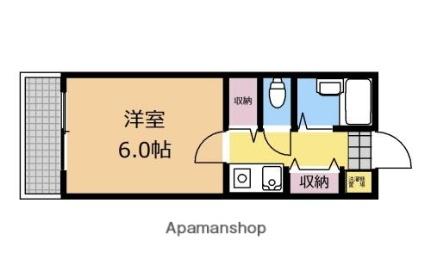 プチヒルズ壱番館 310｜東京都町田市常盤町(賃貸マンション1K・3階・20.81㎡)の写真 その2