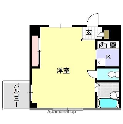 サンクレスト ｜神奈川県川崎市宮前区宮前平２丁目(賃貸マンション1K・3階・26.66㎡)の写真 その2