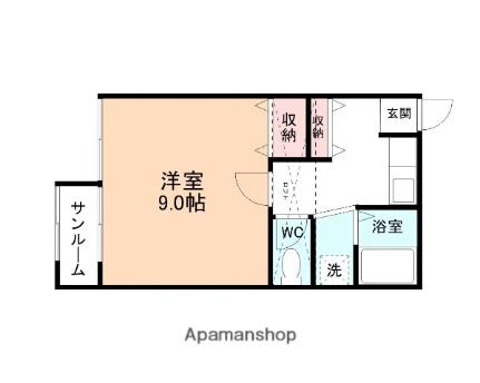 富山県魚津市横枕(賃貸アパート1K・1階・32.41㎡)の写真 その2