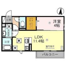 ＲＩＣＨＥ　（リッシュ） 102 ｜ 福井県福井市乾徳４丁目（賃貸アパート1LDK・1階・37.68㎡） その2