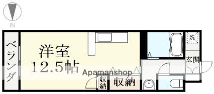 リバティ高木 311 ｜ 福井県福井市高木中央１丁目（賃貸マンション1R・3階・31.20㎡） その2