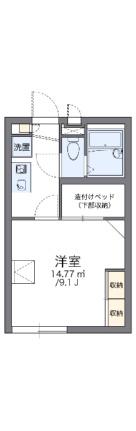 レオパレススマイル 208｜長野県諏訪市大字中洲(賃貸アパート1K・2階・23.18㎡)の写真 その2