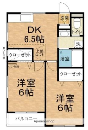 長野県松本市大字島立（賃貸マンション2DK・2階・42.07㎡） その2