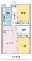 イデアル 103 ｜ 静岡県富士宮市大岩（賃貸マンション2LDK・1階・58.85㎡） その2