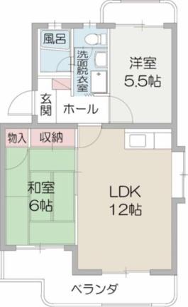 エクセレントＦ 201｜静岡県駿東郡清水町徳倉(賃貸マンション2LDK・2階・50.85㎡)の写真 その2