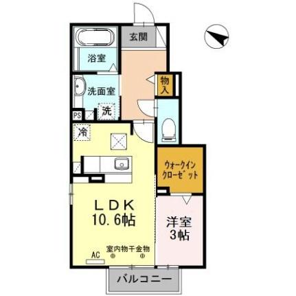 サンフェリーチェ 106｜静岡県沼津市西島町(賃貸アパート1LDK・1階・41.11㎡)の写真 その2