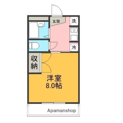 サンローレル  ｜ 静岡県三島市徳倉１丁目（賃貸マンション1K・1階・23.04㎡） その2