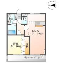 グランド・フォレスト 102 ｜ 静岡県浜松市浜名区細江町三和（賃貸アパート1LDK・1階・44.62㎡） その2