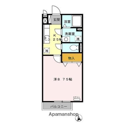 サンフォンテＣ 105｜静岡県富士市新橋町(賃貸アパート1K・1階・30.27㎡)の写真 その2