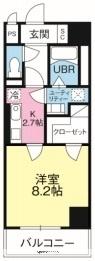 Ｍｏｎｄｏ　Ｆｕｊｉ　III 702｜静岡県富士市緑町(賃貸マンション1K・7階・31.63㎡)の写真 その2