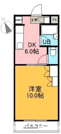 アルタイルＮ 105｜静岡県富士市蓼原(賃貸マンション1DK・1階・30.29㎡)の写真 その2