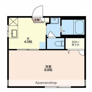 グレイス横割 102｜静岡県富士市横割２丁目(賃貸アパート1K・1階・29.25㎡)の写真 その2