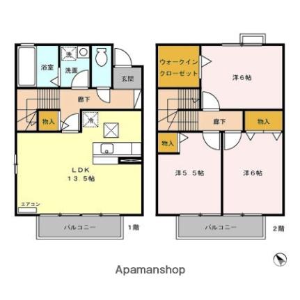 グラシューズＲ 105｜静岡県富士市中里(賃貸アパート3LDK・1階・79.37㎡)の写真 その2