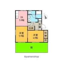 メゾン廣町Ａ 102 ｜ 静岡県富士宮市大岩（賃貸アパート2K・1階・43.54㎡） その2