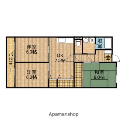 ＬｉｍｐｉａＵＳＨＩＯ 202 ｜ 静岡県島田市旭３丁目（賃貸マンション3DK・2階・56.06㎡） その2