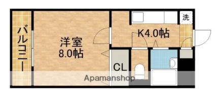 静岡県浜松市中央区上新屋町(賃貸マンション1K・2階・25.92㎡)の写真 その2