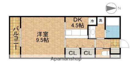 ル・リオン天王 ｜静岡県浜松市中央区天王町(賃貸マンション1DK・3階・36.00㎡)の写真 その2