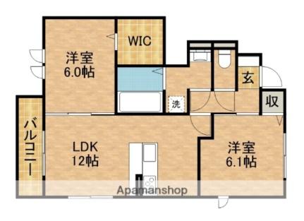 Ｄ－ｒｏｏｍ高丘北 ｜静岡県浜松市中央区高丘北２丁目(賃貸アパート2LDK・1階・55.72㎡)の写真 その2