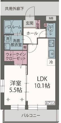 ファミーユ 203｜静岡県静岡市駿河区中島(賃貸マンション1LDK・2階・41.00㎡)の写真 その2