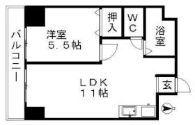 向陽ビル 207 ｜ 愛知県名古屋市中区新栄１丁目（賃貸アパート1LDK・2階・30.13㎡） その2