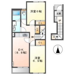 新木曽川駅 6.2万円