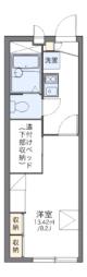 レオパレスＴＡＮＧＡＲＹＯ 1階1Kの間取り