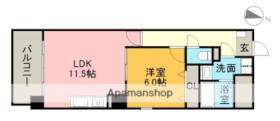 Ｍ118  ｜ 愛知県名古屋市港区十一屋２丁目（賃貸マンション1LDK・1階・43.97㎡） その2