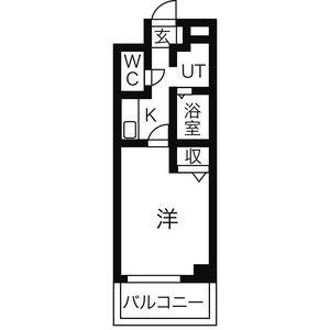 ウェル・セレッソＥＡＳＴ・ＷＥＳＴ WEST1｜三重県四日市市茂福町(賃貸マンション1K・1階・24.18㎡)の写真 その2