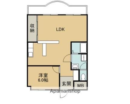 ロイヤルサイキ 502｜三重県四日市市中川原１丁目(賃貸マンション1LDK・5階・56.22㎡)の写真 その2