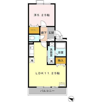 カーサコモダ天カ須賀 205｜三重県四日市市天カ須賀１丁目(賃貸アパート1LDK・2階・42.09㎡)の写真 その2