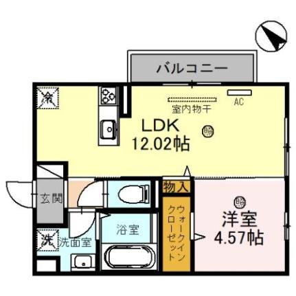 リバーハイツ唐崎 201 ｜ 滋賀県大津市下阪本１丁目（賃貸アパート1LDK・2階・40.29㎡） その2