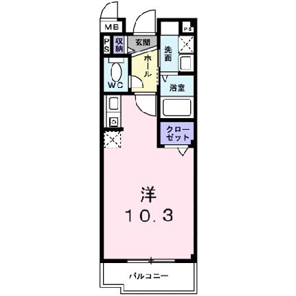 カルムアビタシオン大将軍 103 ｜ 滋賀県大津市大将軍２丁目（賃貸マンション1R・1階・27.25㎡） その2