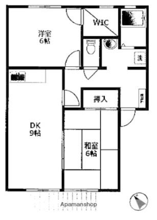 滋賀県草津市野路８丁目(賃貸アパート2DK・2階・52.34㎡)の写真 その2