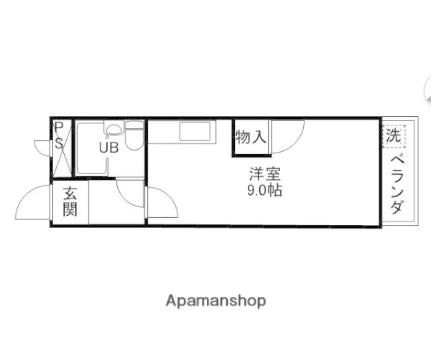 滋賀県蒲生郡日野町大字山本（賃貸アパート1R・2階・22.35㎡） その2