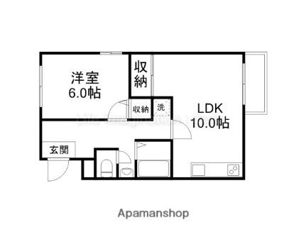 第44長栄ロイヤルコーポ瀬田 301｜滋賀県大津市一里山５丁目(賃貸マンション1LDK・3階・40.00㎡)の写真 その2