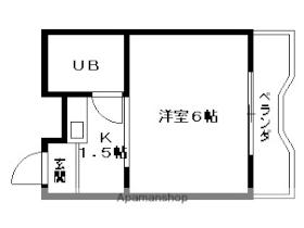 サニーパレスショーエイII 203 ｜ 滋賀県大津市月輪３丁目（賃貸マンション1K・2階・18.00㎡） その2