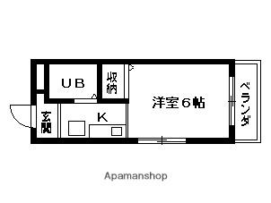 インペリアル瀬田 306｜滋賀県大津市一里山５丁目(賃貸マンション1K・3階・18.50㎡)の写真 その2