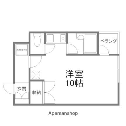 滋賀県草津市野路東４丁目（賃貸マンション1R・3階・26.00㎡） その2