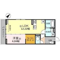 滋賀県栗東市大橋５丁目（賃貸アパート1LDK・3階・41.95㎡） その2