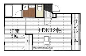 滋賀県近江八幡市千僧供町（賃貸アパート1LDK・2階・40.00㎡） その2